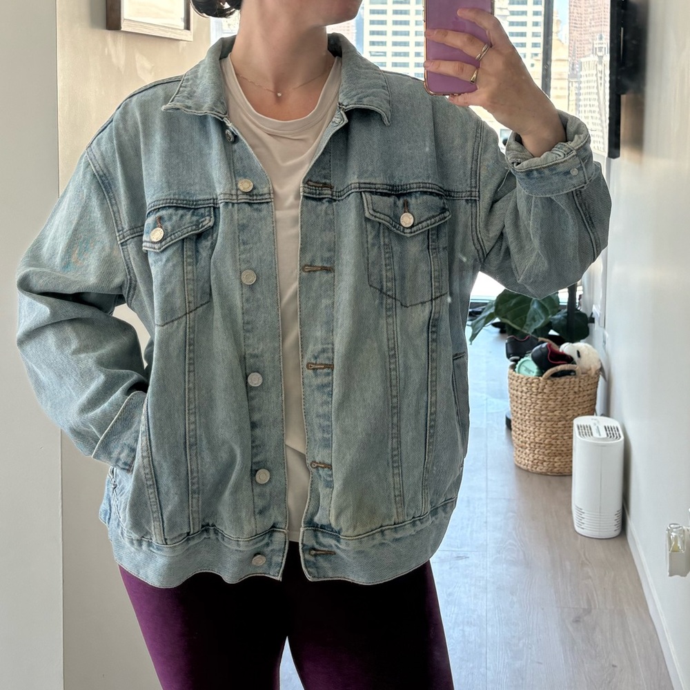 Oversized Jean Jacket